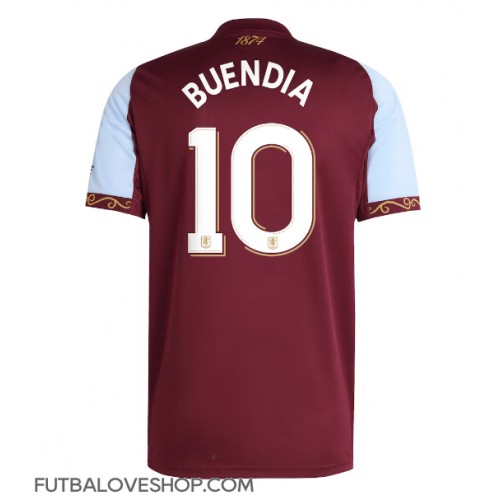 Dres Aston Villa Emiliano Buendia #10 Domáci 2025-26 Krátky Rukáv
